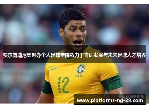 费尔南迪尼奥创办个人足球学院致力于青训发展与未来足球人才培养 费尔南迪尼奥创办个人足球学院致力于青训发展与未来足球人才培养